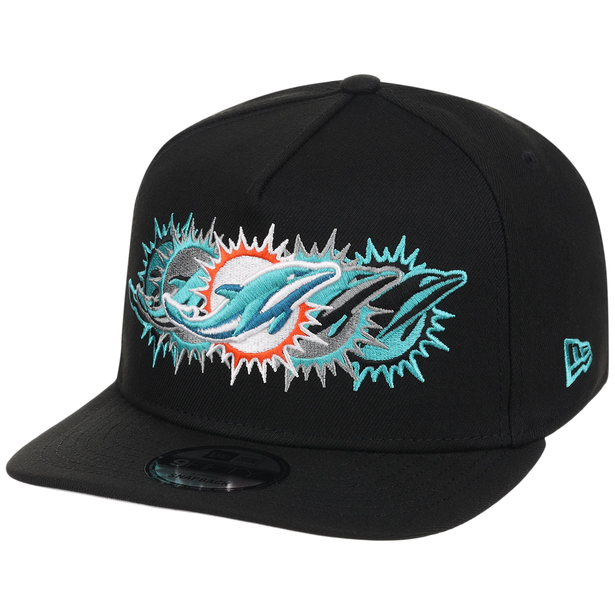 Miami Dolphins NFL Seismic New Era 9FIFTY A-Frame