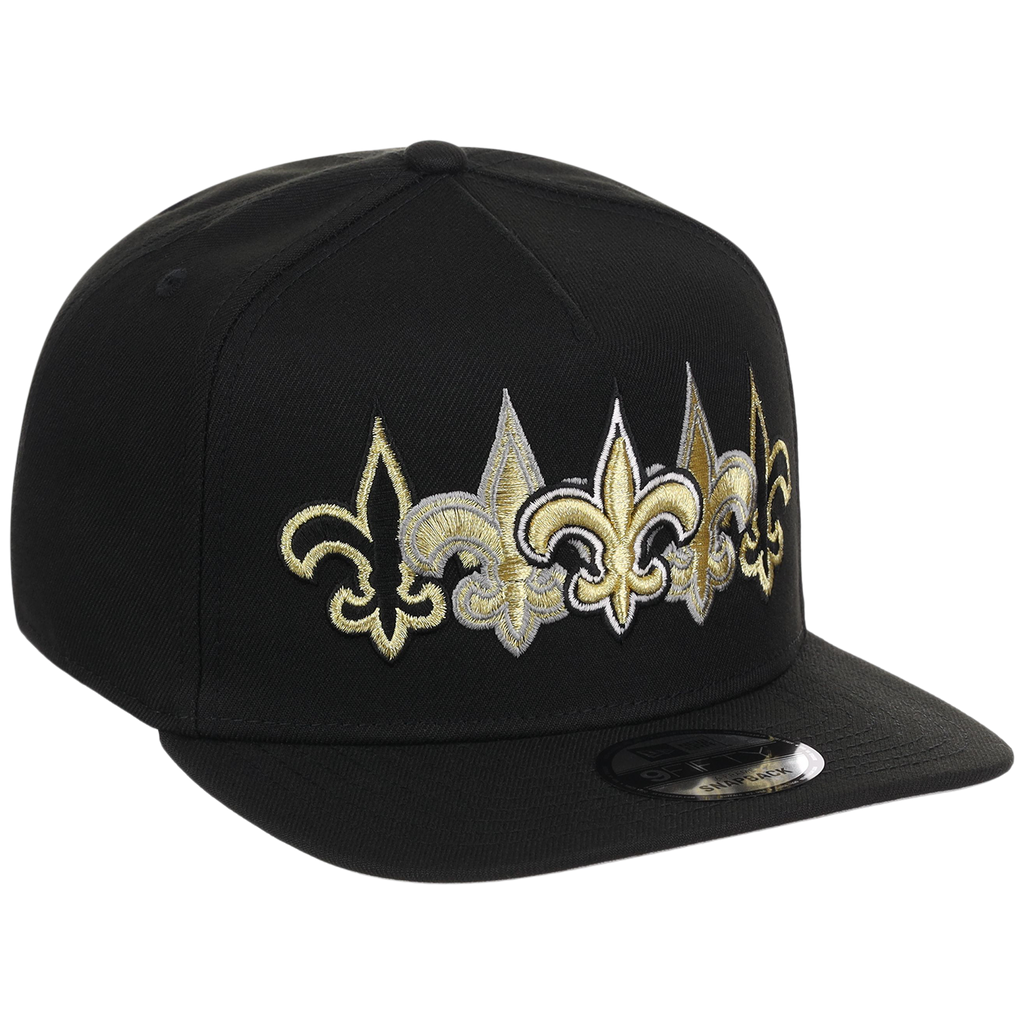 New Orleans Saints NFL Seismic New Era 9FIFTY A-Frame