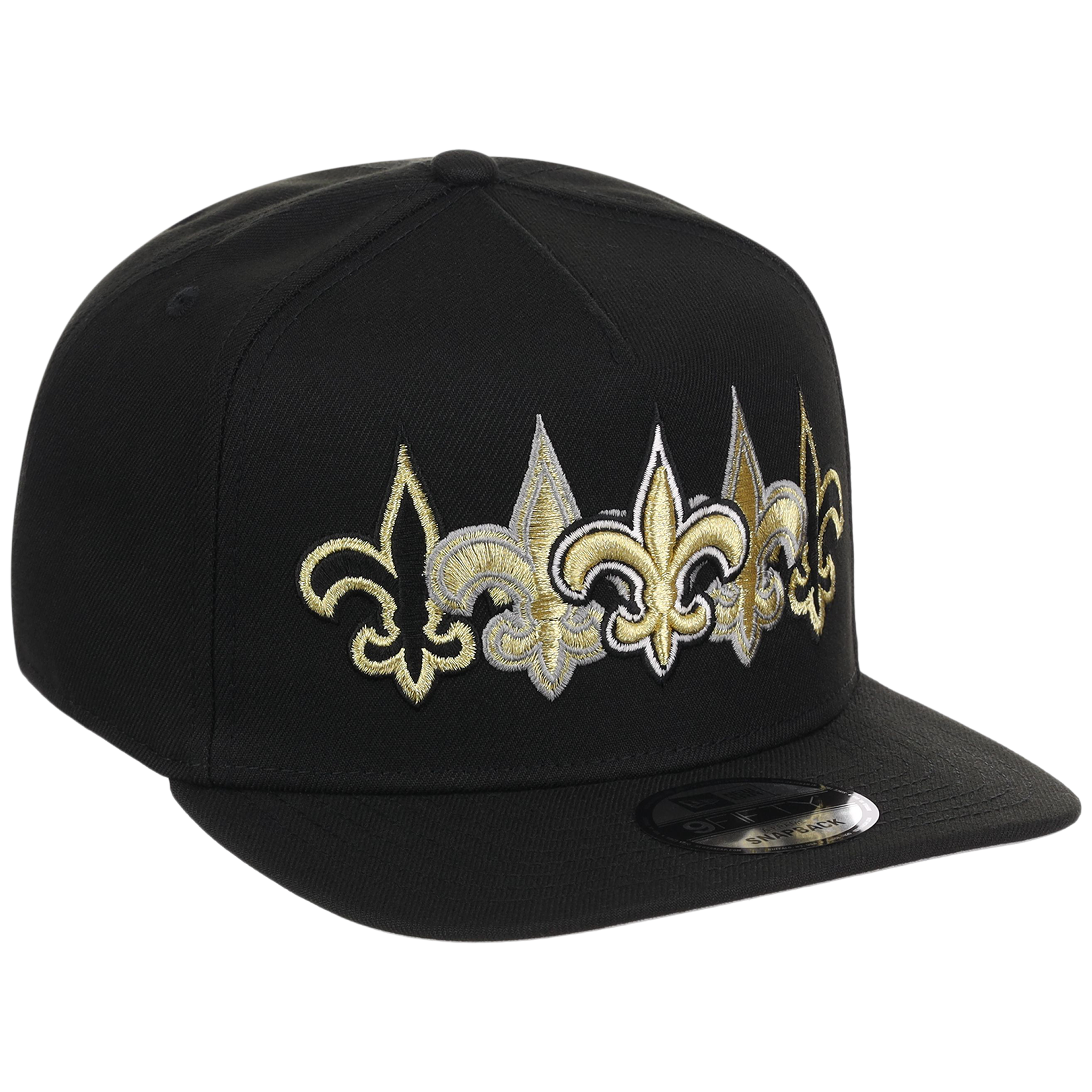 New Orleans Saints NFL Seismic New Era 9FIFTY A-Frame