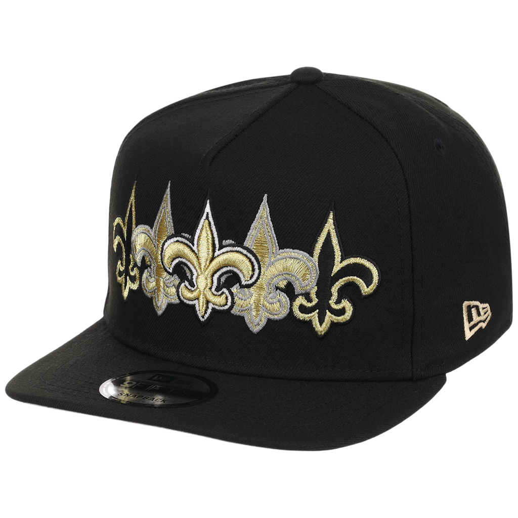 New Orleans Saints NFL Seismic New Era 9FIFTY A-Frame