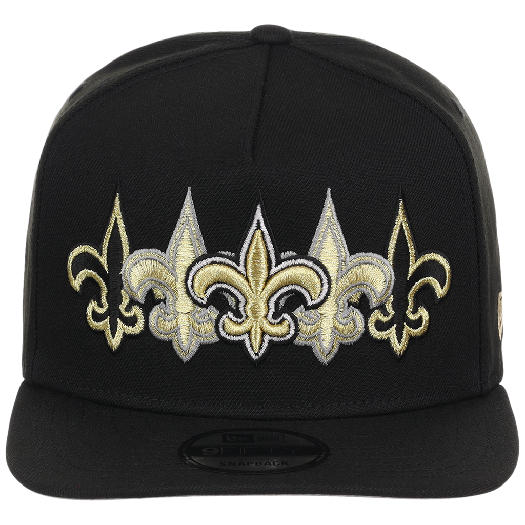 New Orleans Saints NFL Seismic New Era 9FIFTY A-Frame