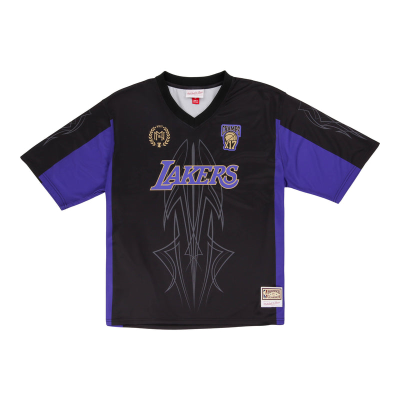 Los Angeles Lakers NBA Goal Line Soccer Jersey Mitchell & Ness
