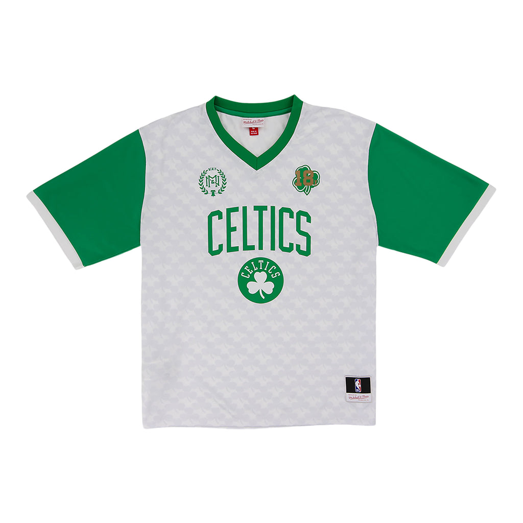 Boston Celtics NBA Goal Line Soccer Jersey Mitchell & Ness Collection