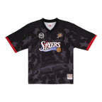 Philadelphia 76ers NBA Goal Line Soccer Jersey Mitchell & Ness Collection