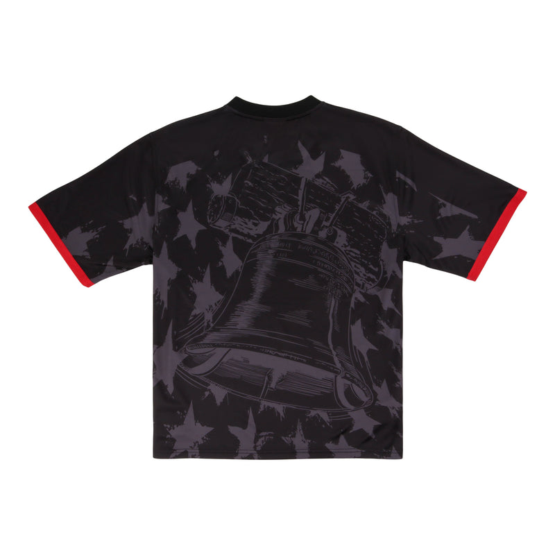 Philadelphia 76ers NBA Goal Line Soccer Jersey Mitchell & Ness