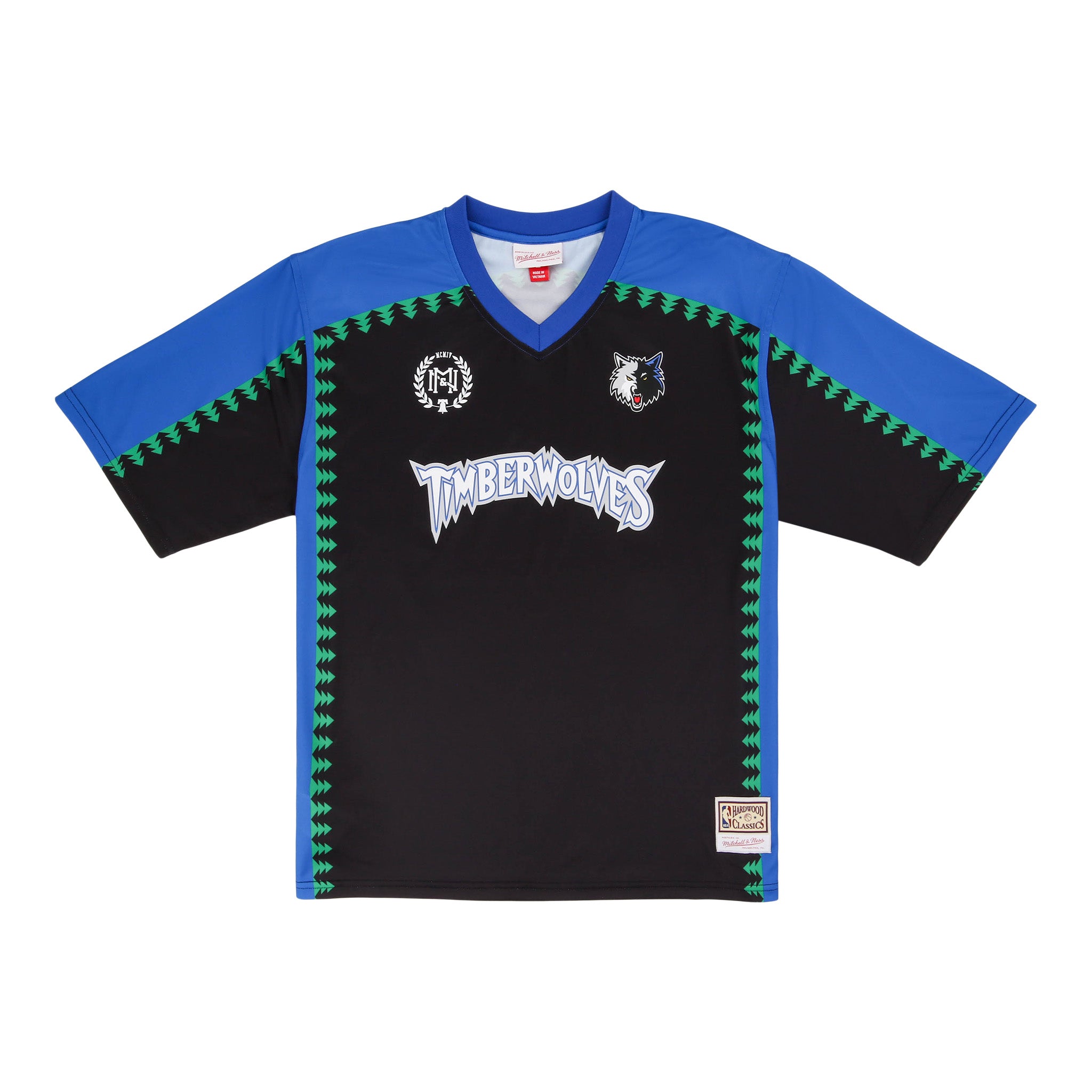 Minnesota Timberwolves NBA Goal Line Soccer Jersey Mitchell & Ness Collection