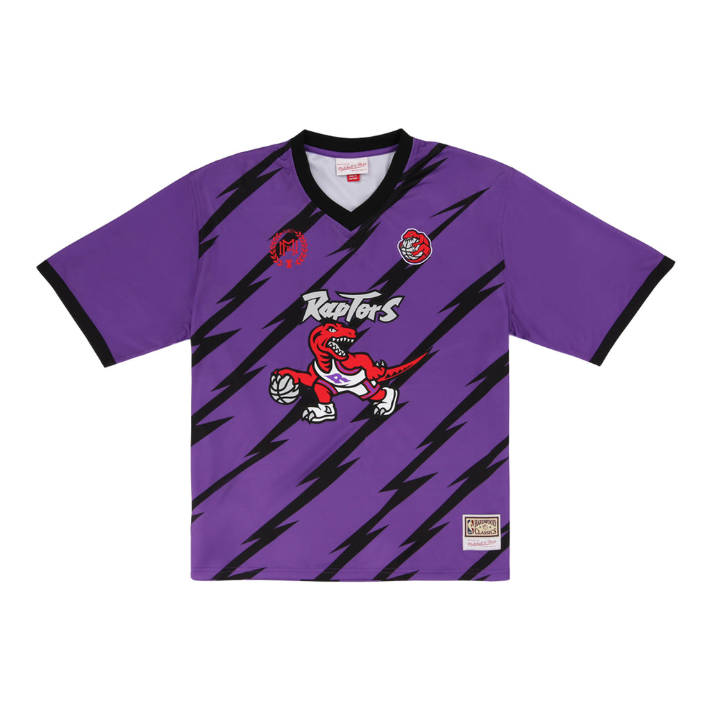 Toronto Raptors NBA Goal Line Soccer Jersey Mitchell & Ness Collection