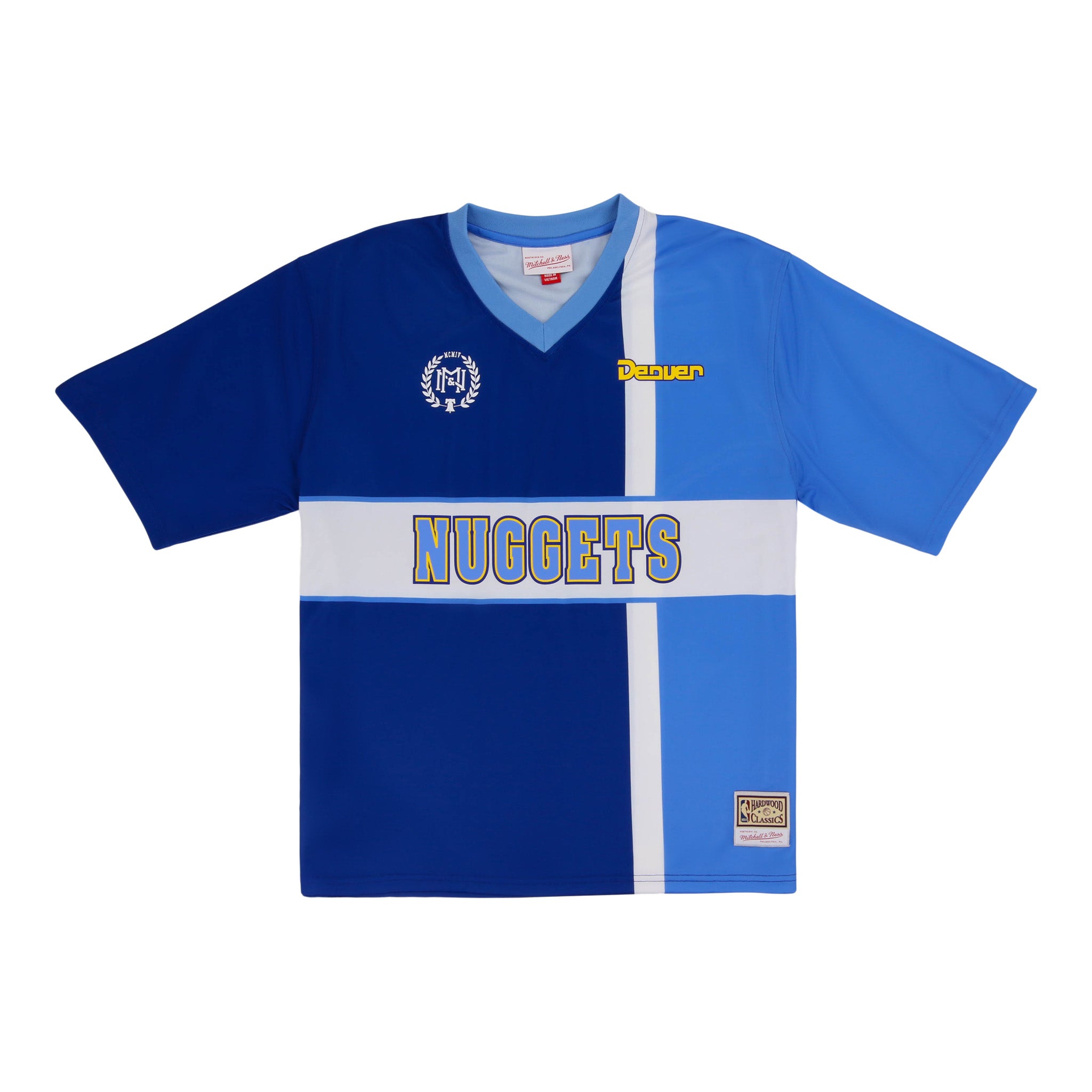 Denver Nuggets NBA Goal Line Soccer Jersey Mitchell & Ness Collection