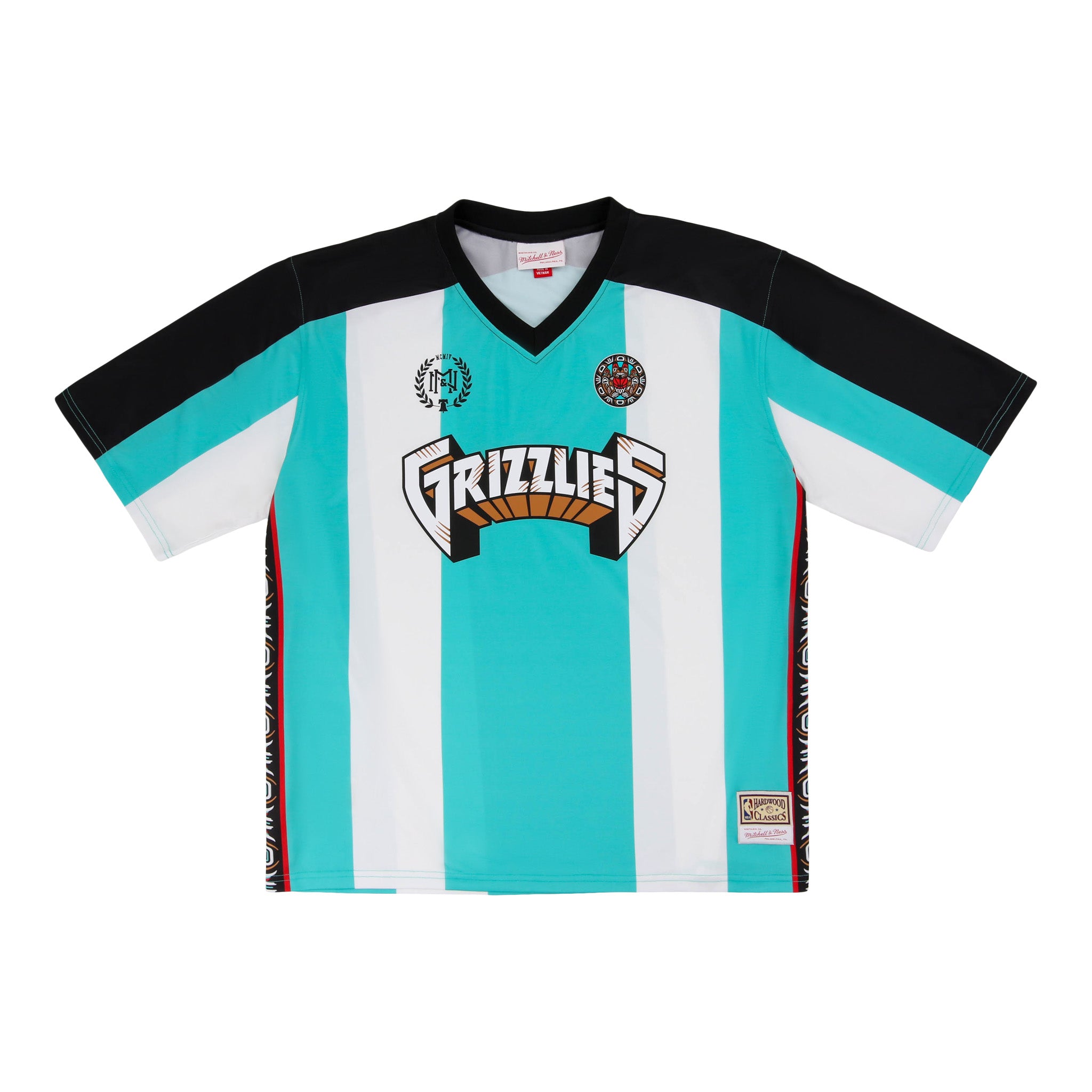 Memphis Grizzlies NBA Goal Line Soccer Jersey Mitchell & Ness Collection