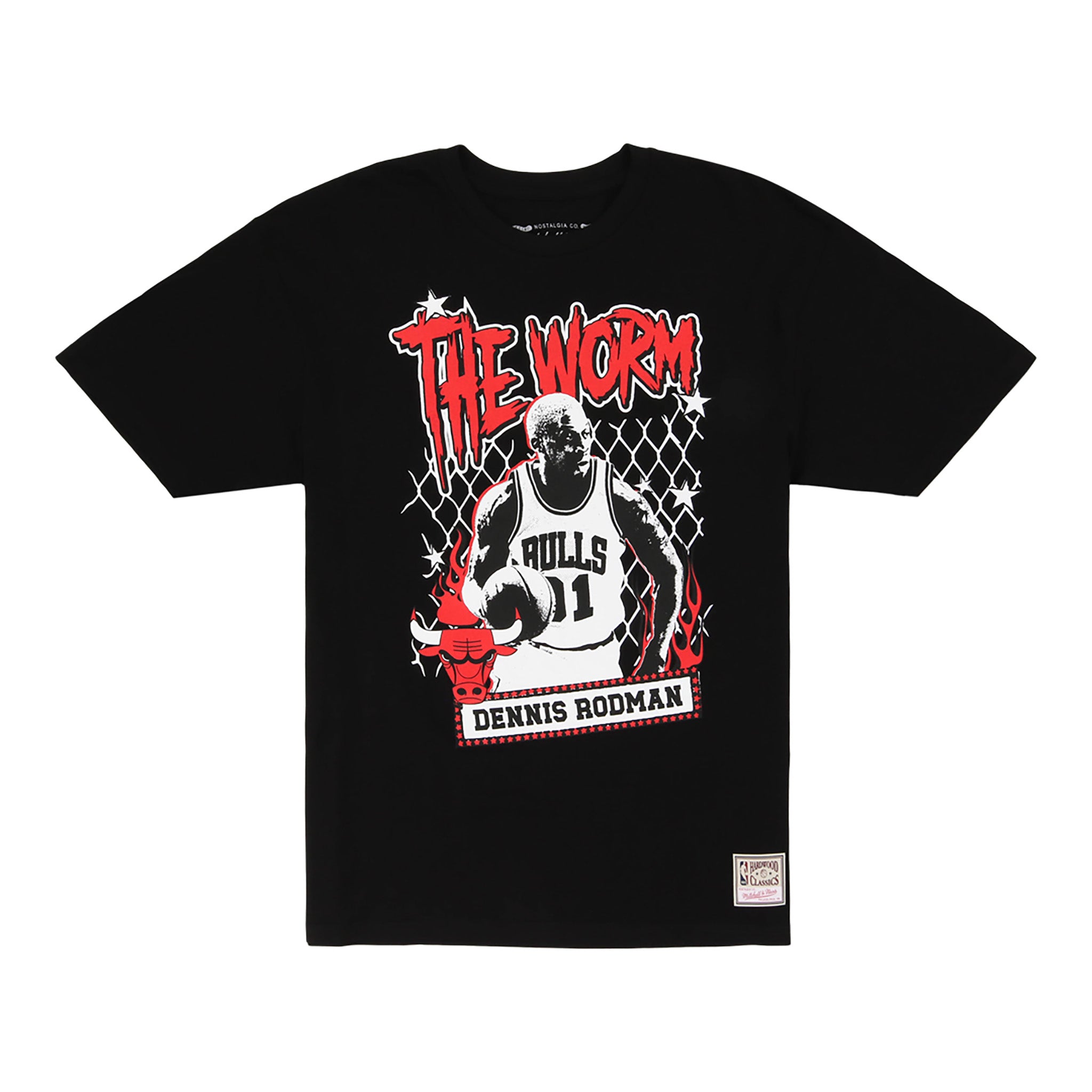 NBA Mitchell & Ness NBA Street Player Tee - Chicago Bulls