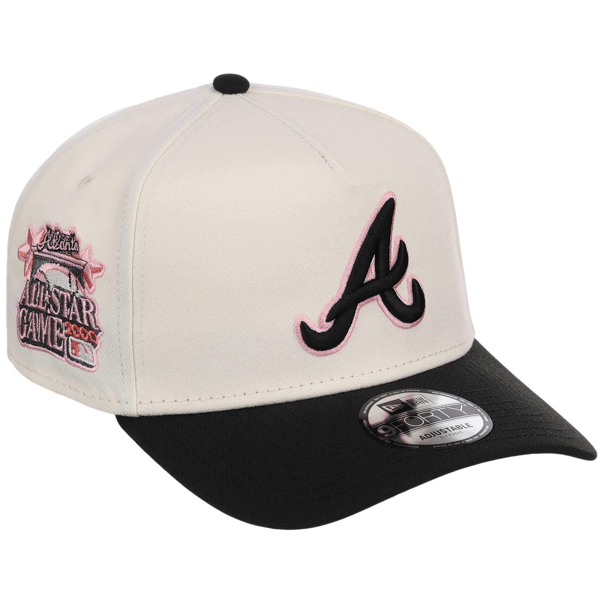Atlanta Braves MLB Chrome Blinky New Era 9FORTY A-Frame