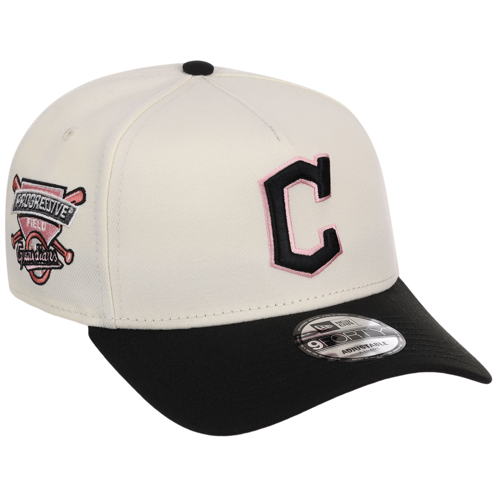 Cleveland Guardians MLB Chrome Blinky New Era 9FORTY A-Frame