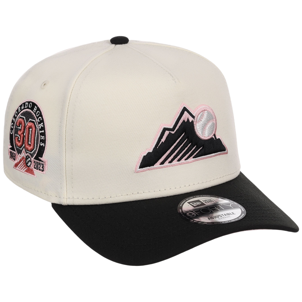 Colorado Rockies MLB Chrome Blinky New Era 9FORTY A-Frame