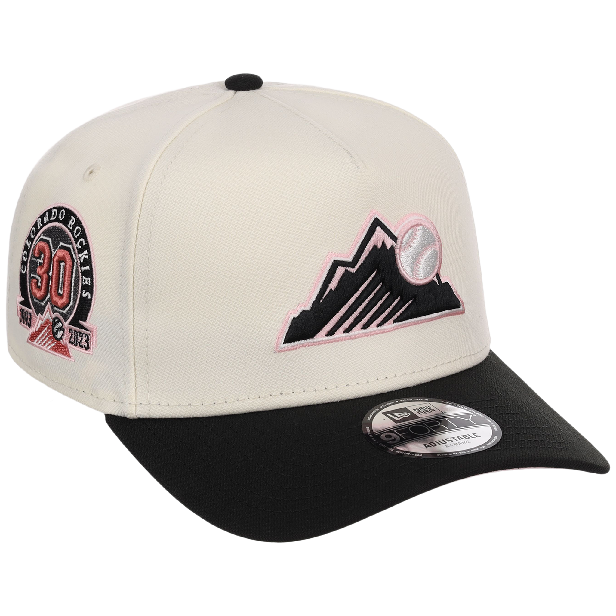 Colorado Rockies MLB Chrome Blinky New Era 9FORTY A-Frame
