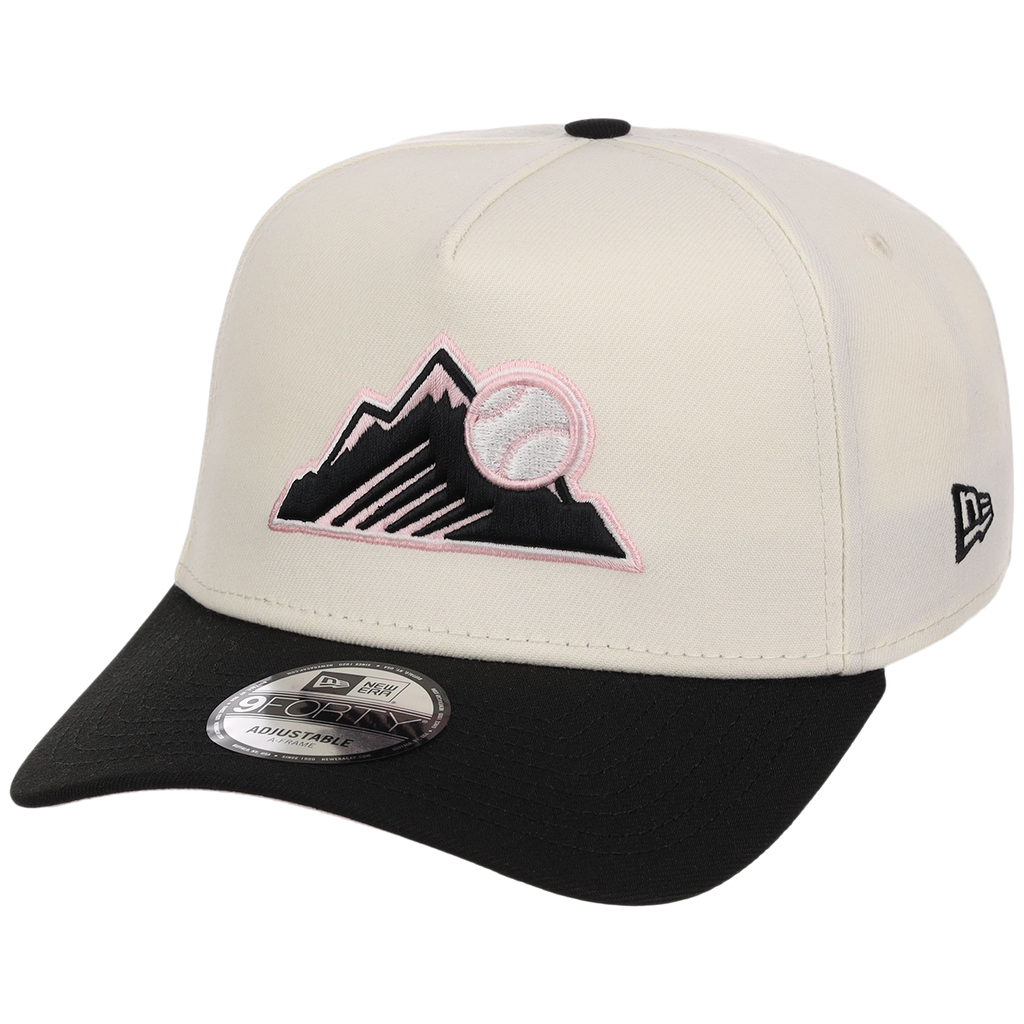Colorado Rockies MLB Chrome Blinky New Era 9FORTY A-Frame