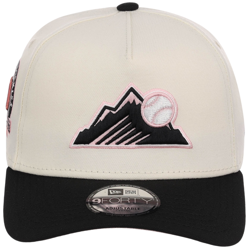 Colorado Rockies MLB Chrome Blinky New Era 9FORTY A-Frame