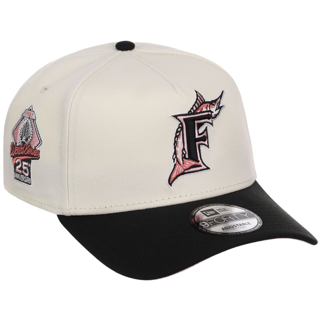 Florida Marlins MLB Chrome Blinky New Era 9FORTY A-Frame