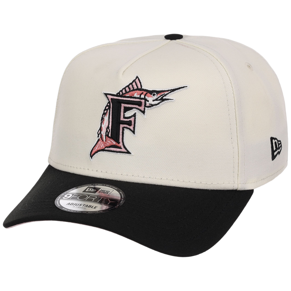 Florida Marlins MLB Chrome Blinky New Era 9FORTY A-Frame