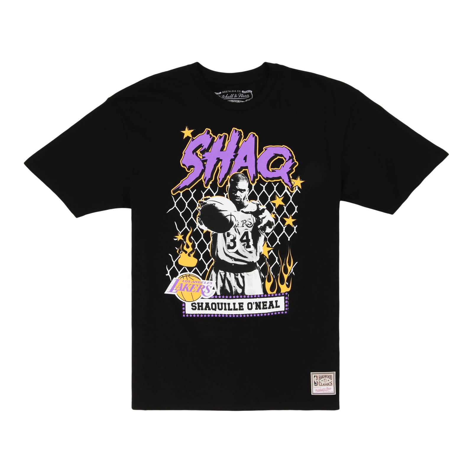 Tpablow【希少】BADHOP/BREATH × MITCHELL&NESS NBA Mitchell & Ness NBA Street Player Tee - Los Angeles Lakers