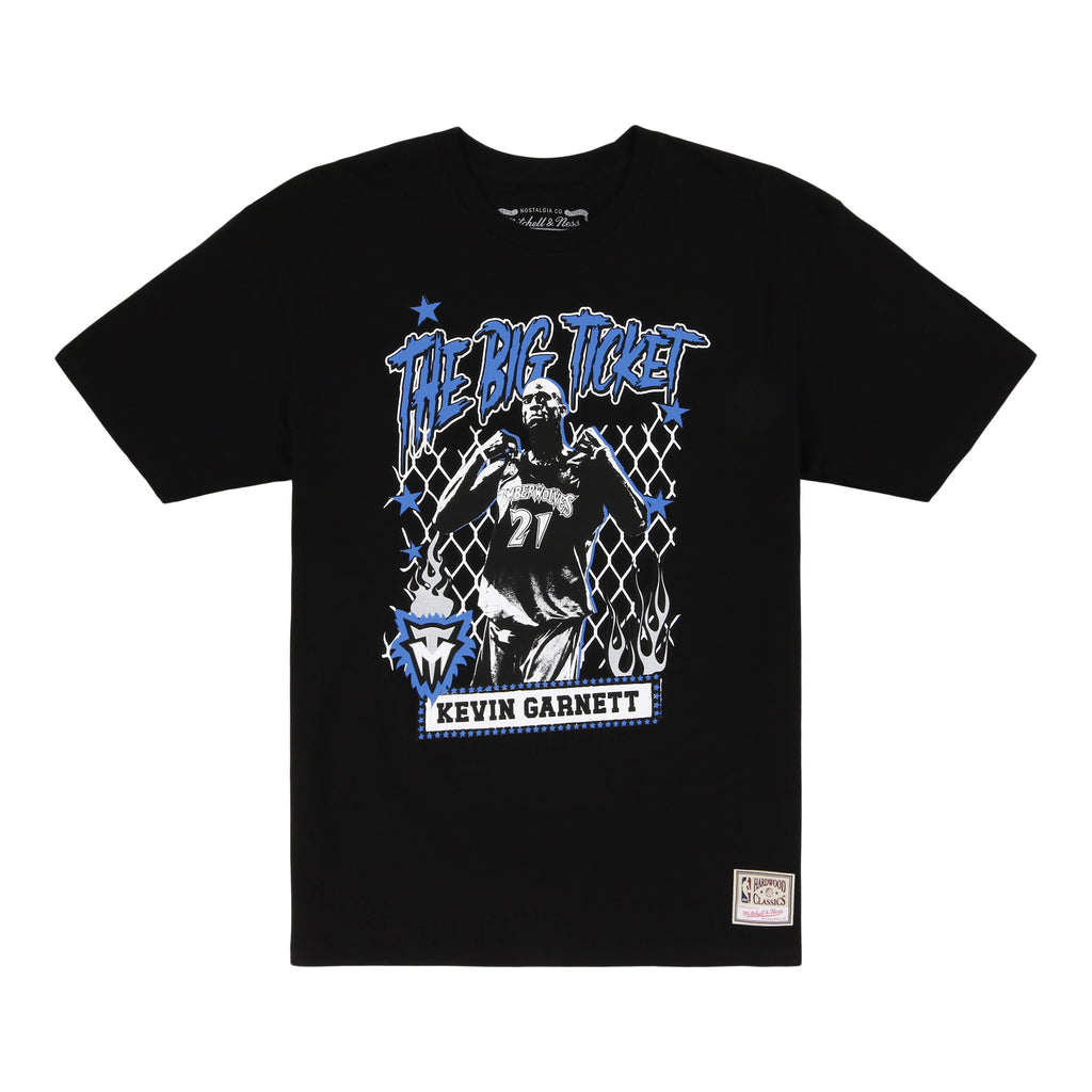 NBA Mitchell & Ness NBA Street Player Tee - Minnesota Timberwolves