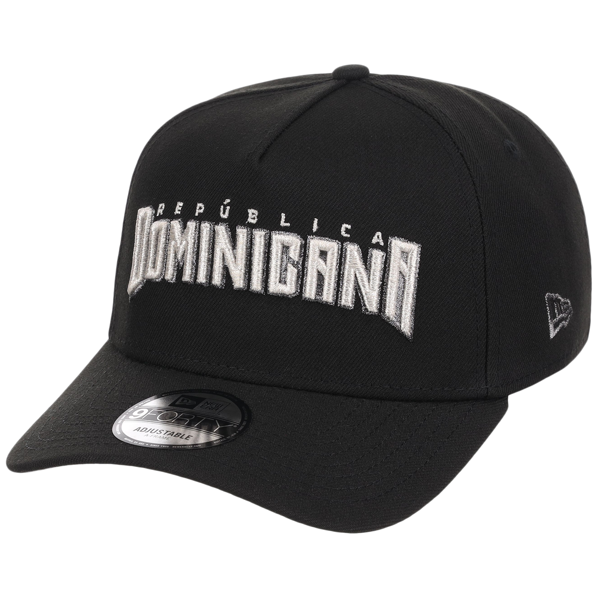 Crown the Country: Dominican Republic New Era 9FORTY Liquid Titanium 'República Dominicana'