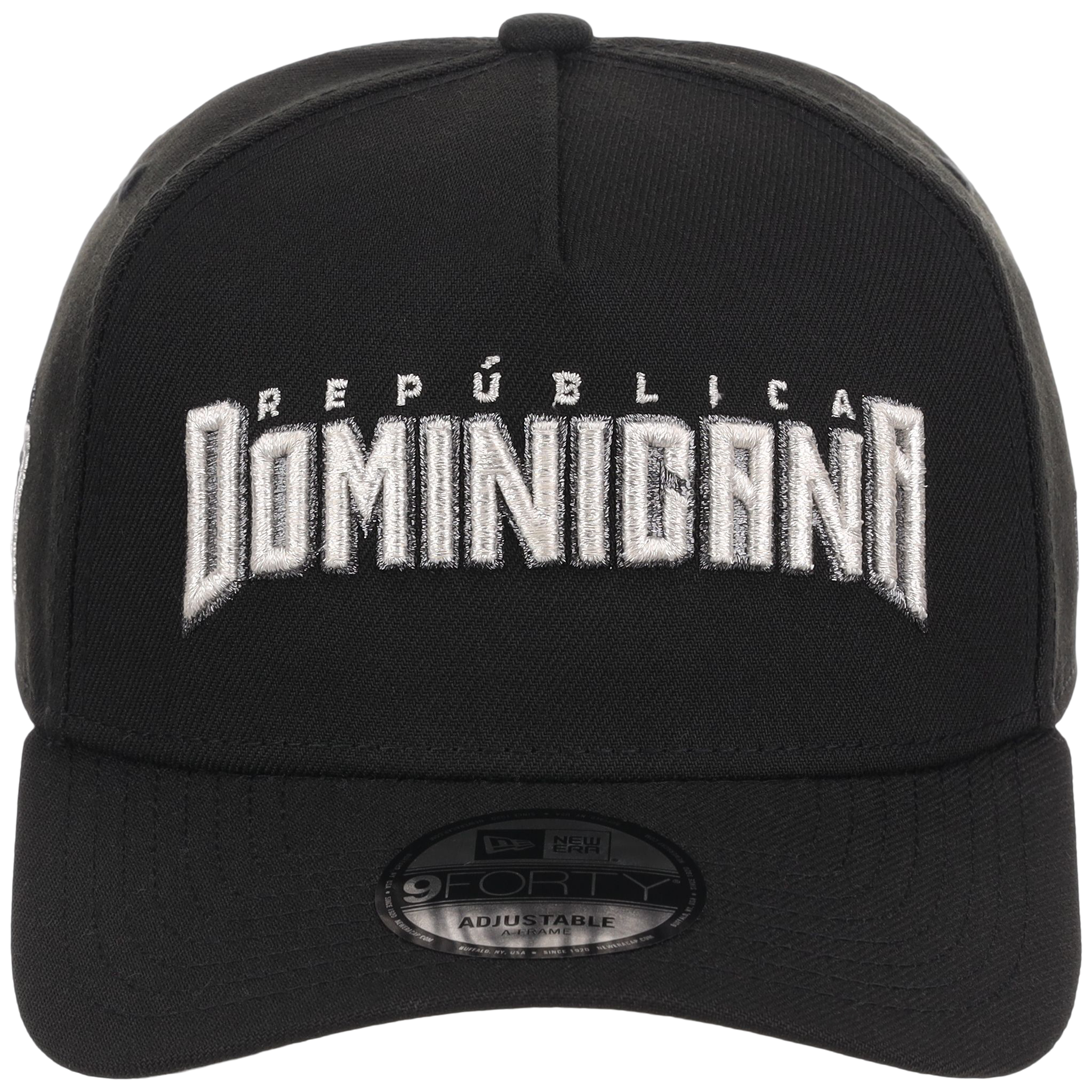 Crown the Country: Dominican Republic New Era 9FORTY Liquid Titanium 'República Dominicana'