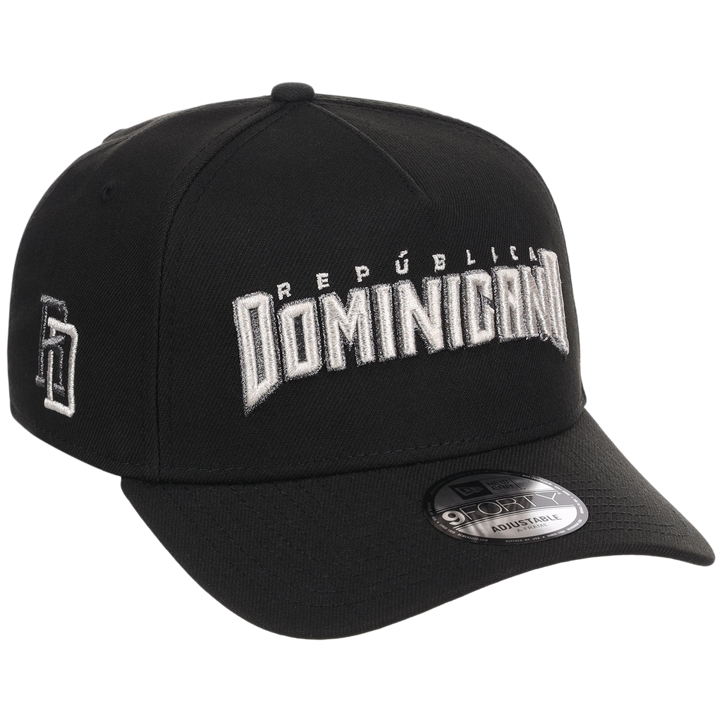 Crown the Country: Dominican Republic New Era 9FORTY Liquid Titanium 'República Dominicana'