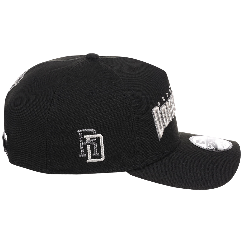 Crown the Country: Dominican Republic New Era 9FORTY Liquid Titanium 'República Dominicana'