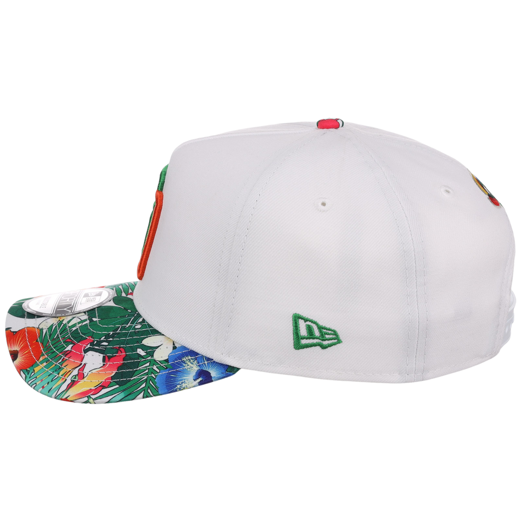 Dominican Republic Crown the Country: Dominican Republic New Era (White/Floral)