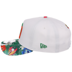Dominican Republic Crown the Country: Dominican Republic New Era (White/Floral)
