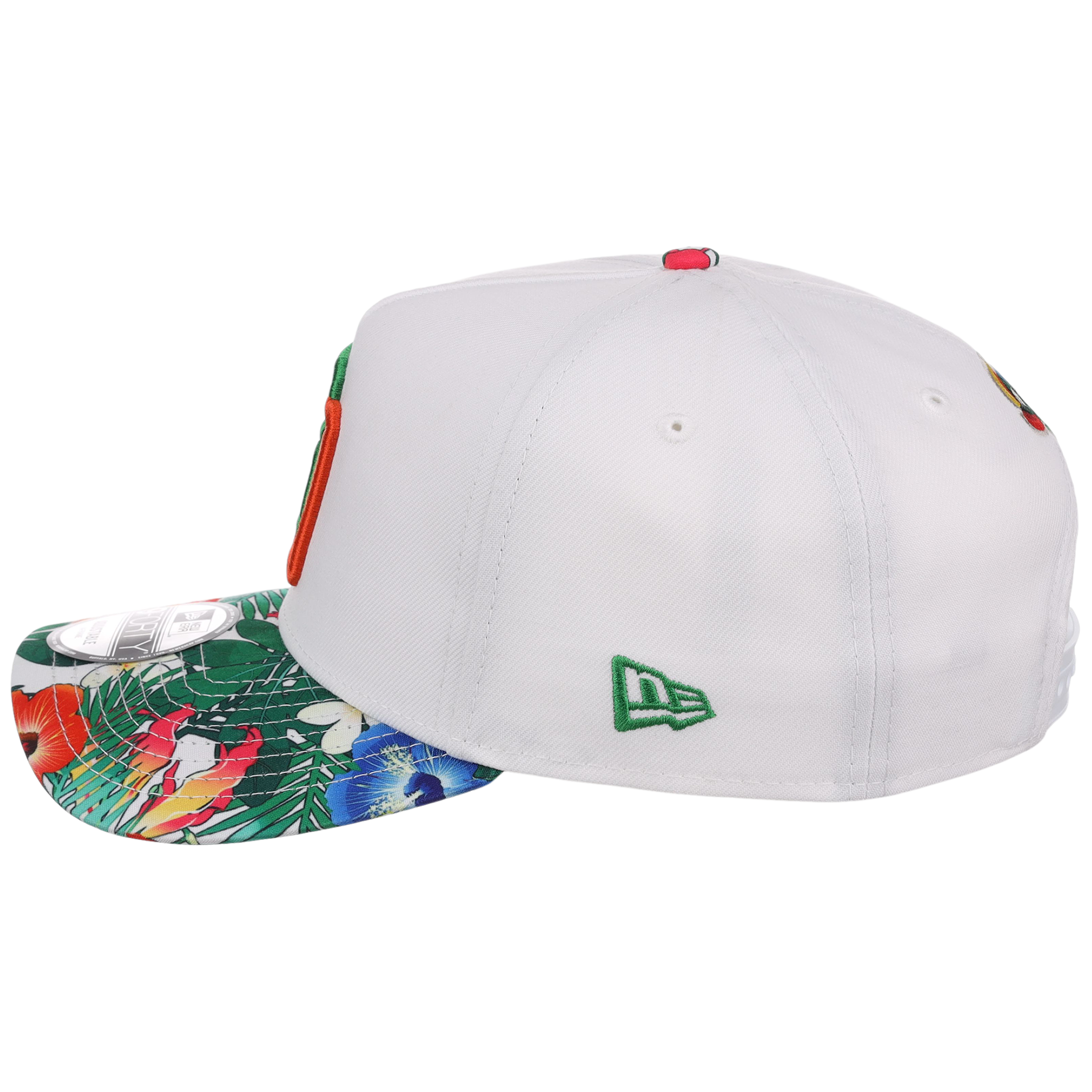 Dominican Republic Crown the Country: Dominican Republic New Era (White/Floral)