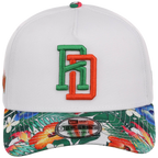 Dominican Republic Crown the Country: Dominican Republic New Era (White/Floral)