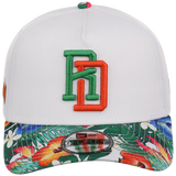 Dominican Republic Crown the Country: Dominican Republic New Era (White/Floral)