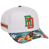 Dominican Republic Crown the Country: Dominican Republic New Era (White/Floral)