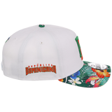 Dominican Republic Crown the Country: Dominican Republic New Era (White/Floral)