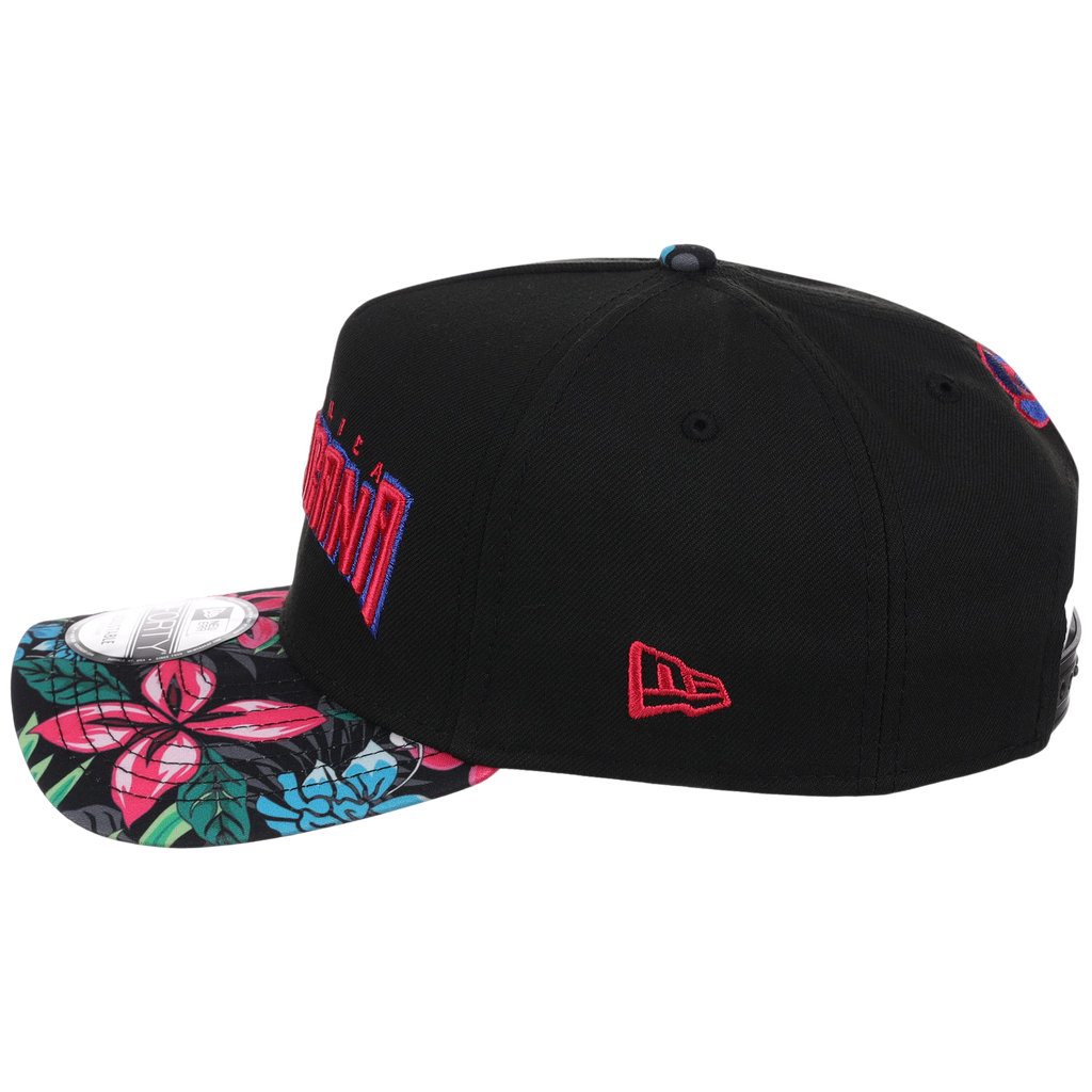 Dominican Republic Crown the Country: Dominican Republic New Era (Black/Floral)