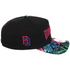 Dominican Republic Crown the Country: Dominican Republic New Era (Black/Floral)