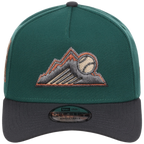 Colorado Rockies MLB Emerald Graphite New Era 9FORTY