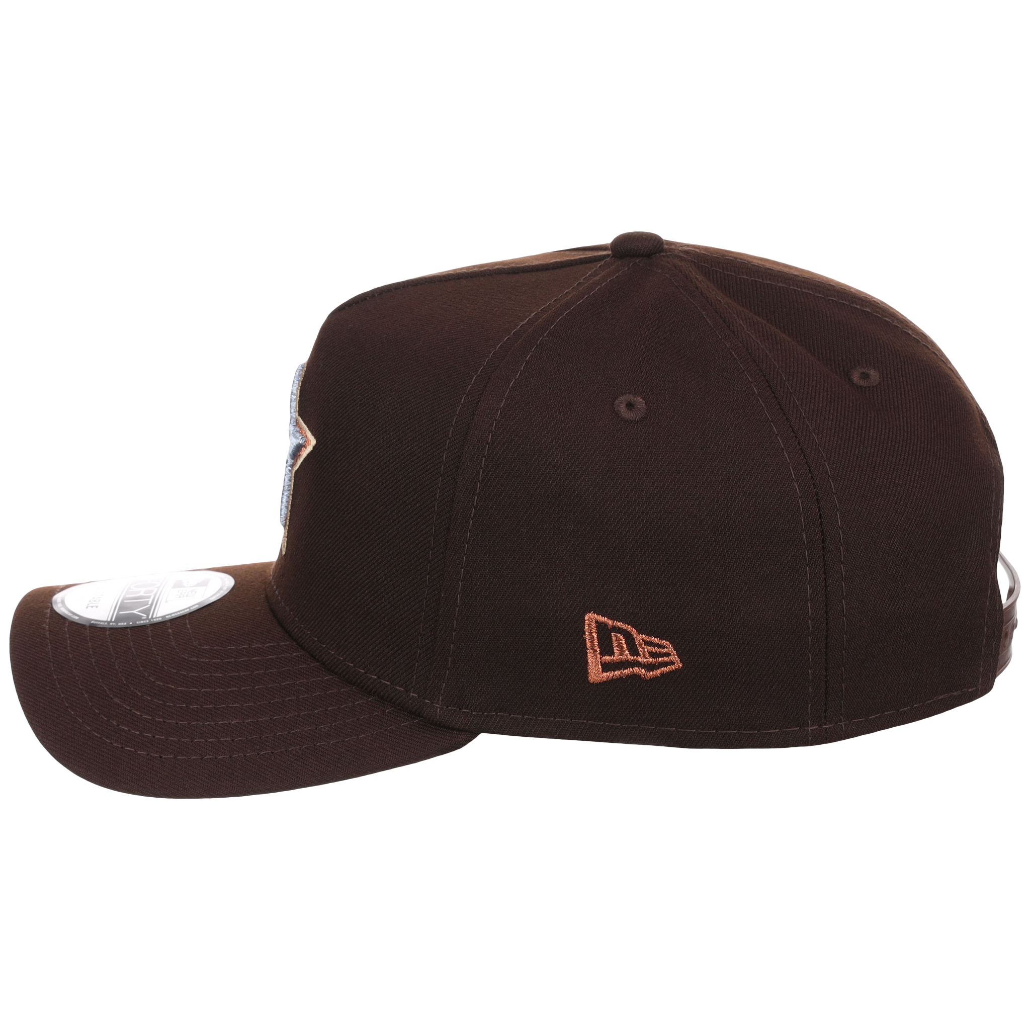 Houston Astros MLB Frosted Bark New Era 9FORTY A-Frame