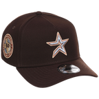 Houston Astros MLB Frosted Bark New Era 9FORTY A-Frame