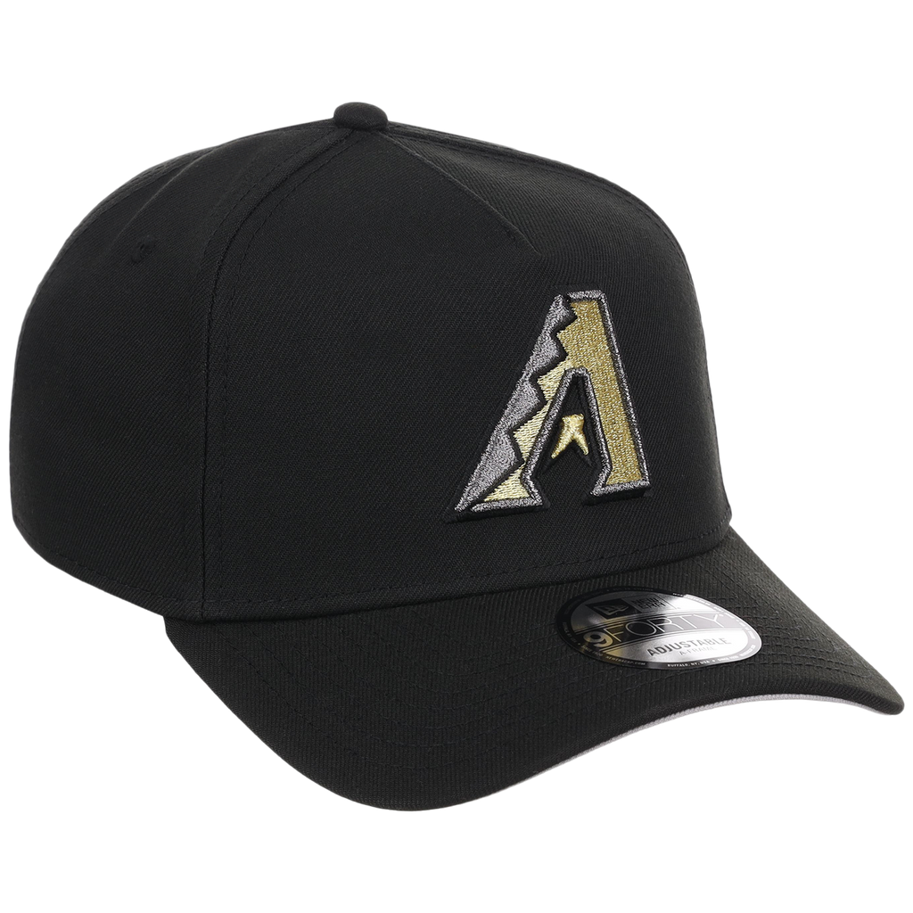 Arizona Diamondbacks MLB Black x Gold FASHION CORE New Era 9FORTY A-Frame