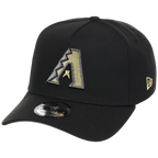 Arizona Diamondbacks MLB Black x Gold FASHION CORE New Era 9FORTY A-Frame
