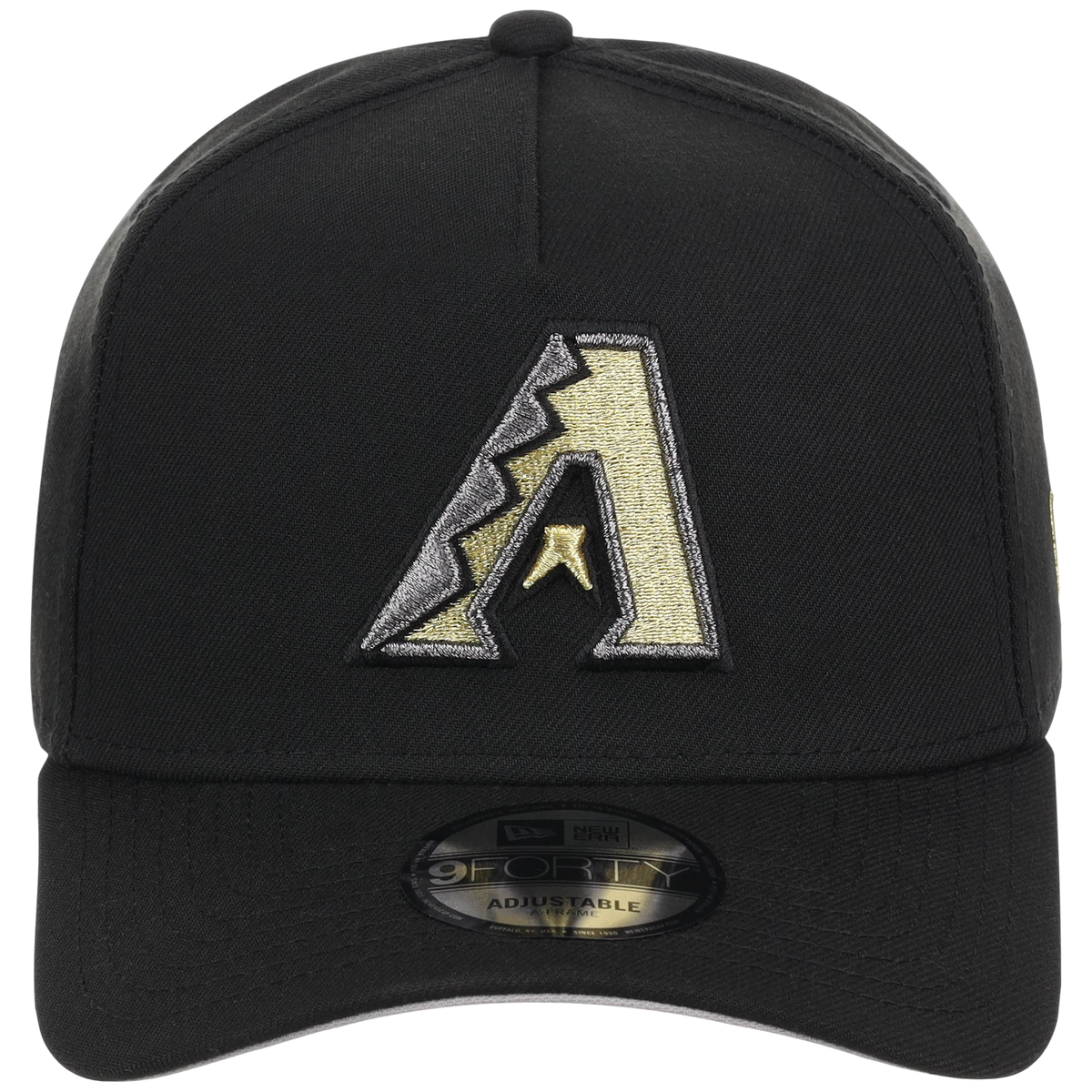 Arizona Diamondbacks MLB Black x Gold FASHION CORE New Era 9FORTY A-Frame