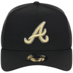 Atlanta Braves MLB Black x Gold FASHION CORE New Era 9FORTY A-Frame