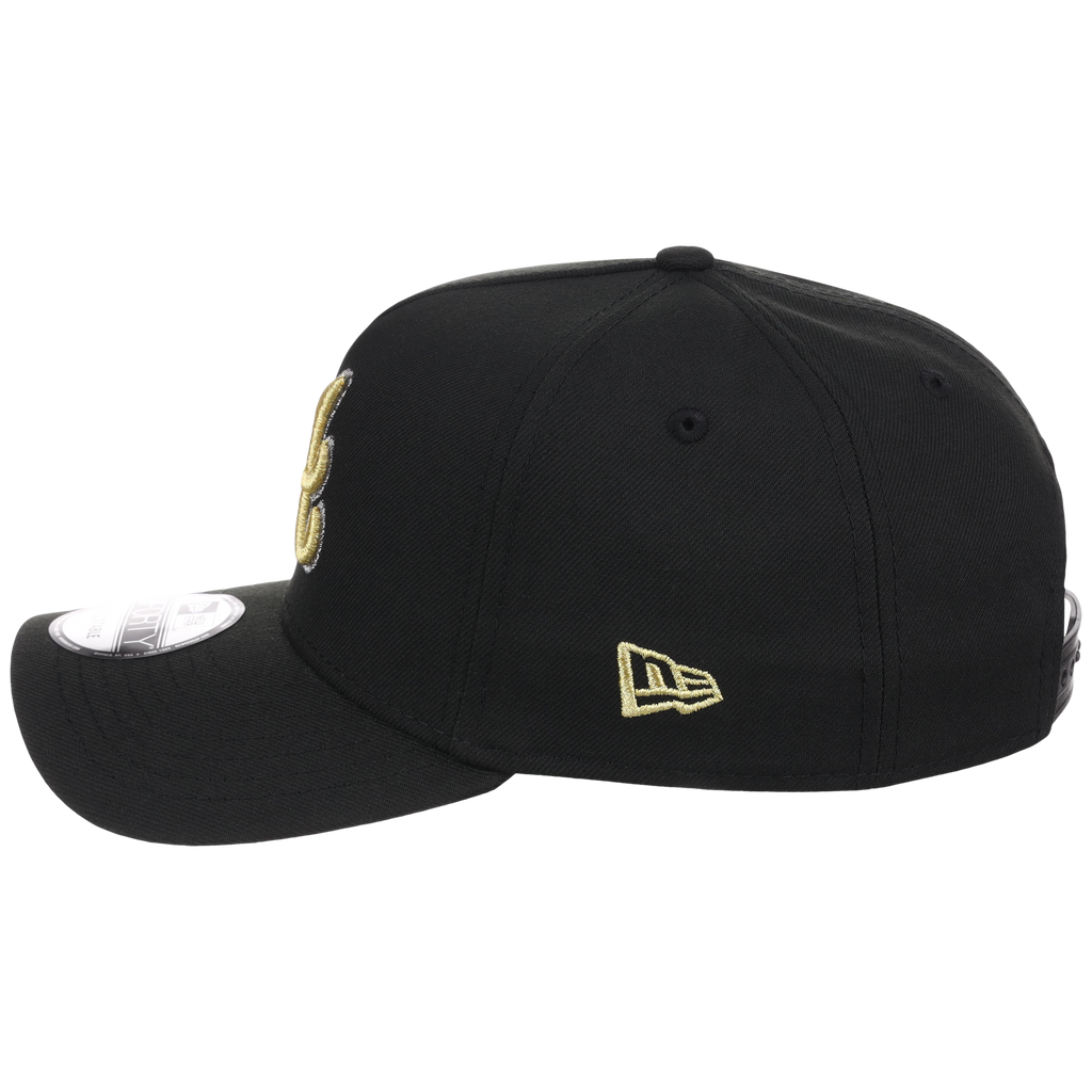 Atlanta Braves MLB Black x Gold FASHION CORE New Era 9FORTY A-Frame