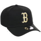 Boston Red Sox MLB Black x Gold FASHION CORE New Era 9FORTY A-Frame