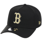 Boston Red Sox MLB Black x Gold FASHION CORE New Era 9FORTY A-Frame