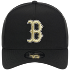 Boston Red Sox MLB Black x Gold FASHION CORE New Era 9FORTY A-Frame