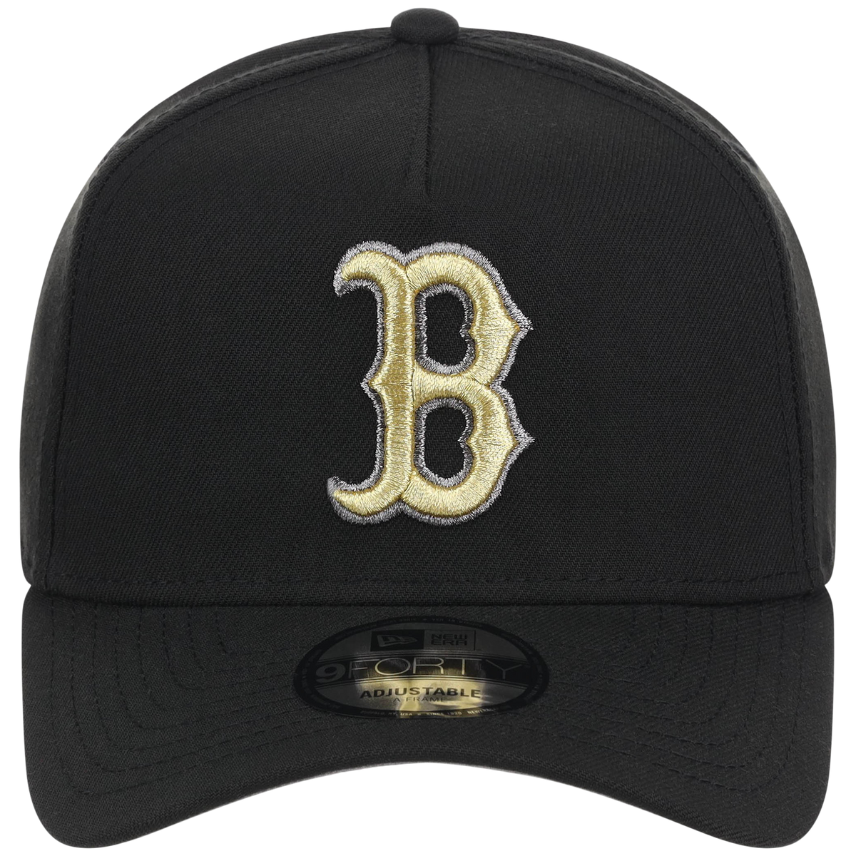 Boston Red Sox MLB Black x Gold FASHION CORE New Era 9FORTY A-Frame