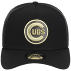 Chicago Cubs MLB Black x Gold FASHION CORE New Era 9FORTY A-Frame